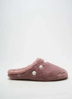 Chaussons/pantoufles Macarena Rose Talon Plat Jusqu'à 3cm