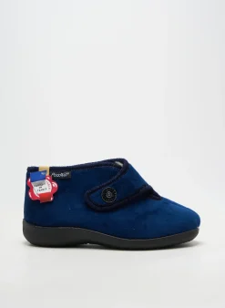 Chaussons/pantoufles Podowell Bleu Clair Talon Plat Jusqu'à 3cm