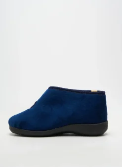 Chaussons/pantoufles Podowell Bleu Clair Talon Plat Jusqu'à 3cm