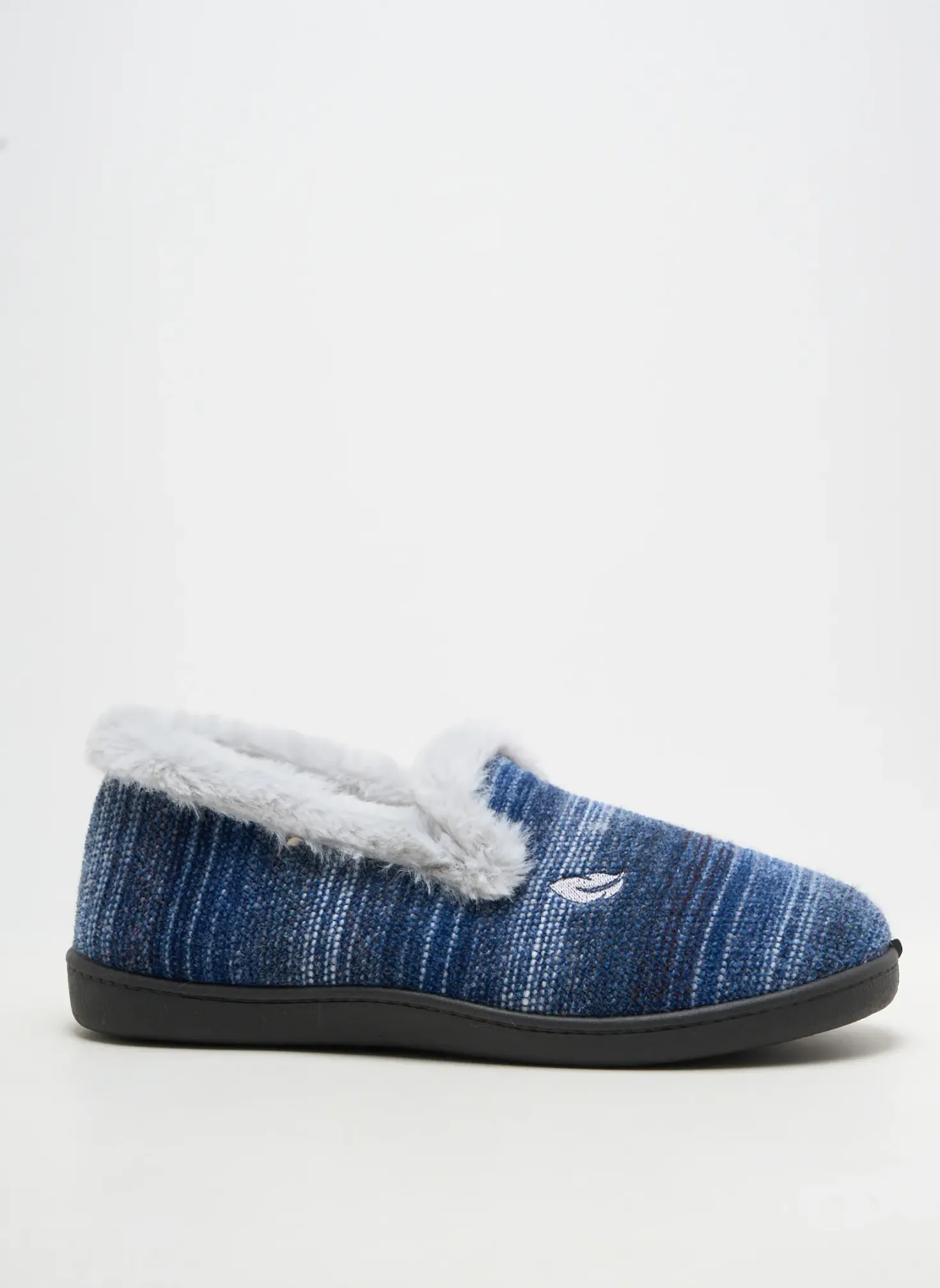 Chaussons/pantoufles Roal Bleu Bout Rond