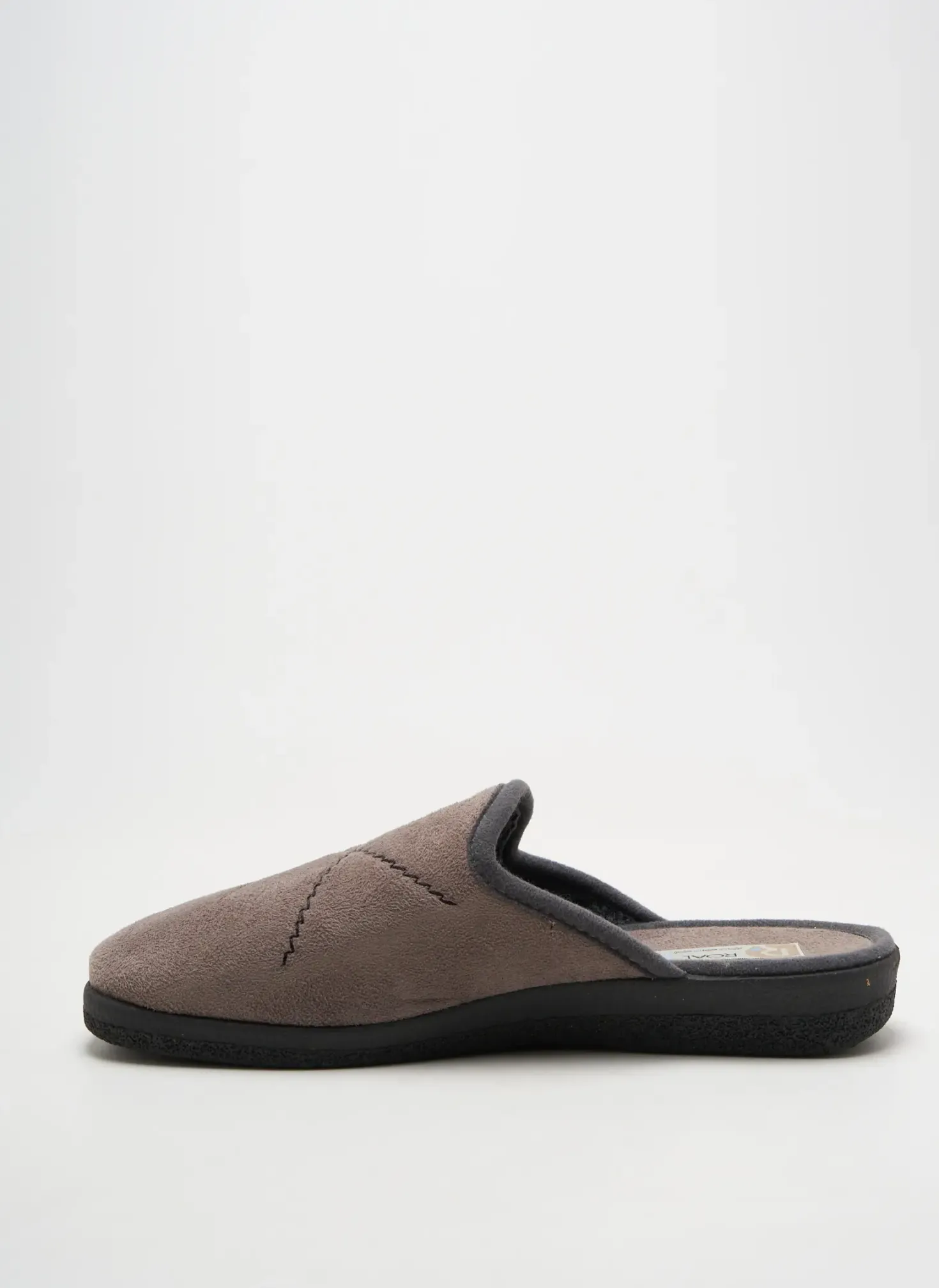 Chaussons/pantoufles Roal Gris Bout Rond