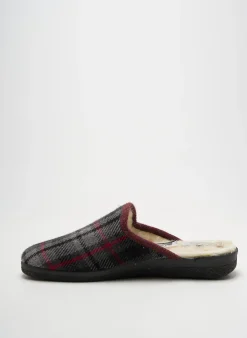 Chaussons/pantoufles Roal Gris Bout Rond
