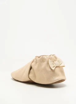 Chaussons/pantoufles Robeez Beige Bout Rond