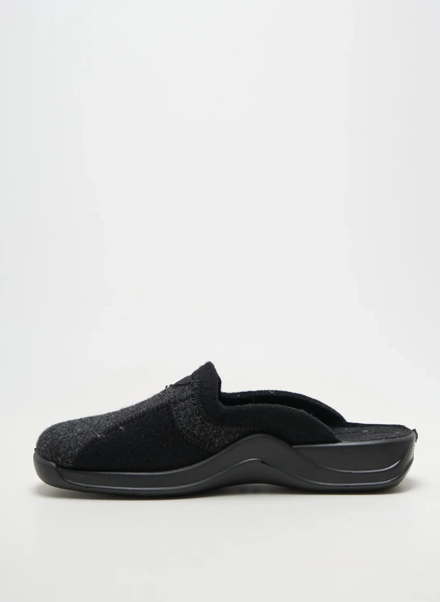 Chaussons/pantoufles Rohde Noir Bout Rond