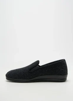Chaussons/pantoufles Rohde Noir Bout Rond