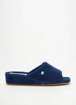 Chaussons/pantoufles Romika Bleu Fonce Talon De 4 À 6cm