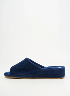 Chaussons/pantoufles Romika Bleu Fonce Talon De 4 À 6cm