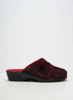 Chaussons/pantoufles Romika Rouge Talon De 4 À 6cm