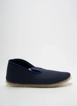 Chaussons/pantoufles Rondinaud Bleu Bout Rond