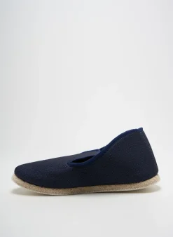 Chaussons/pantoufles Rondinaud Bleu Bout Rond
