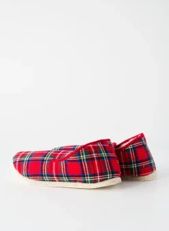 Chaussons/pantoufles Rondinaud Rouge Bout Rond