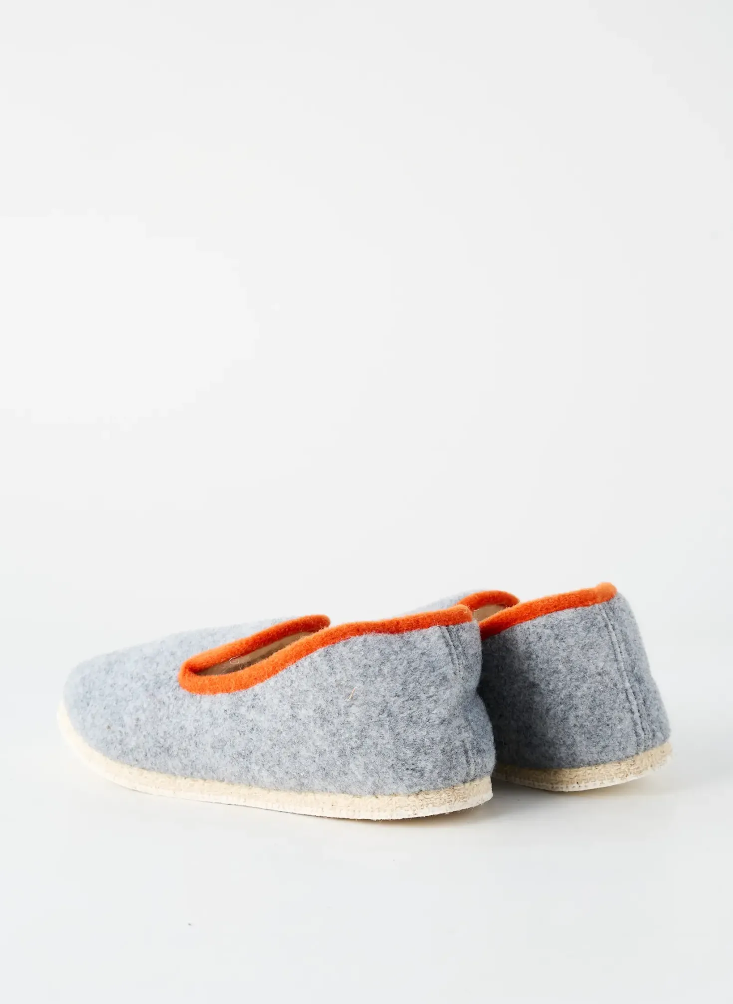 Chaussons/pantoufles Rondinaud Gris Bout Rond