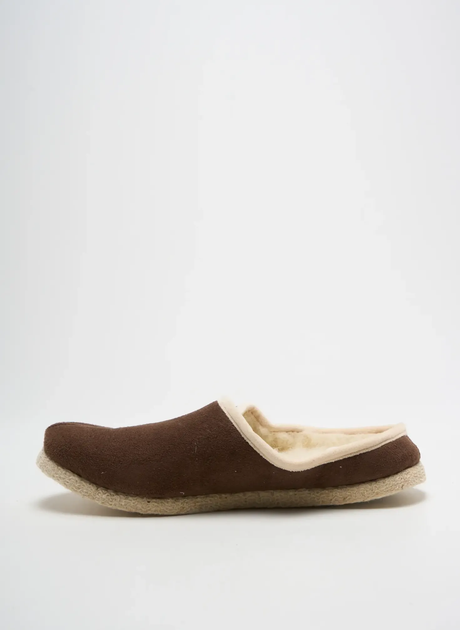 Chaussons/pantoufles Rondinaud Marron Bout Rond
