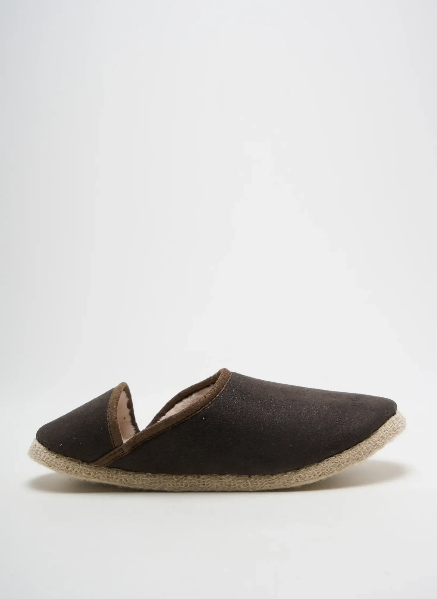 Chaussons/pantoufles Rondinaud Marron Bout Rond