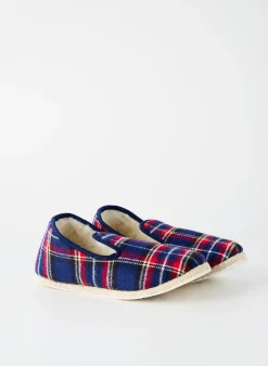 Chaussons/pantoufles Rondinaud Bleu Bout Rond