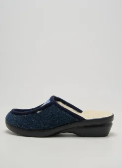 Chaussons/pantoufles Sedagyl Bleu Talon De 4 À 6cm