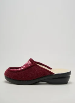 Chaussons/pantoufles Sedagyl Rouge Talon De 4 À 6cm