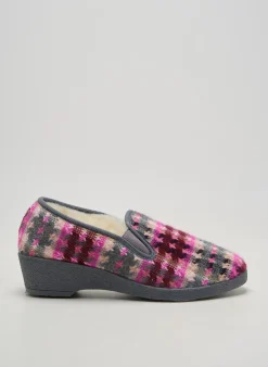 Chaussons/pantoufles Sedagyl Gris Talon De 4 À 6cm