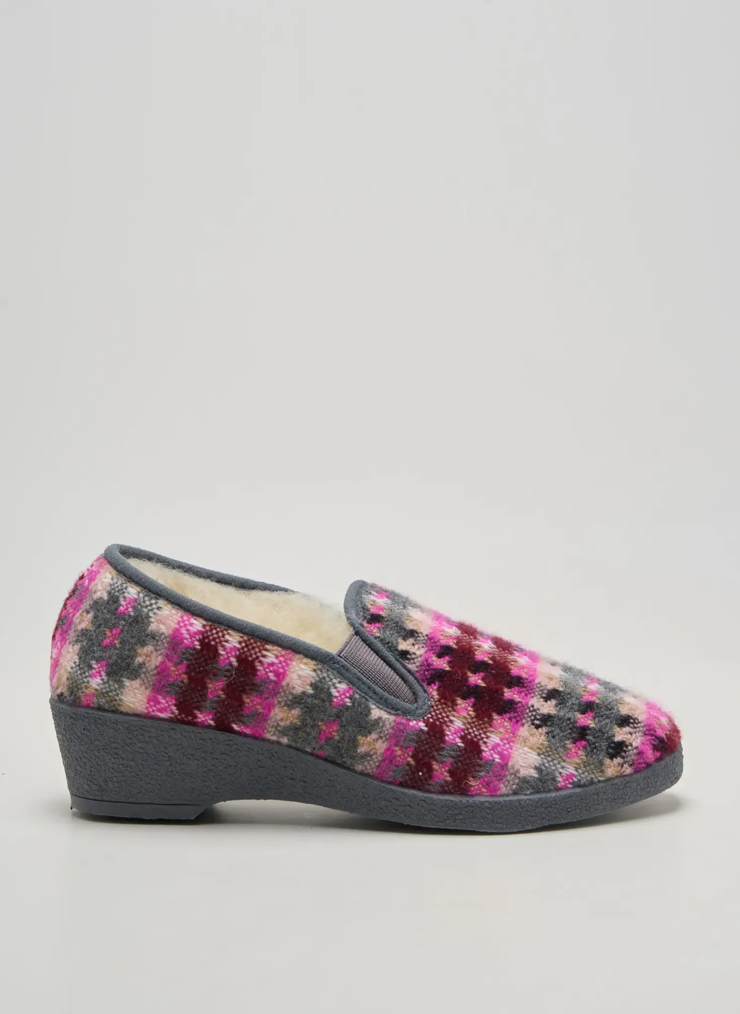 Chaussons/pantoufles Sedagyl Gris Talon De 4 À 6cm