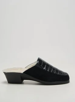 Chaussons/pantoufles Sedagyl Noir Talon De 4 À 6cm