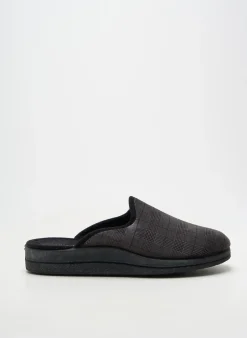 Chaussons/pantoufles Semelflex Gris Bout Rond