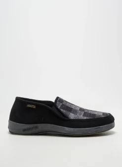 Chaussons/pantoufles Semelflex Noir Bout Rond