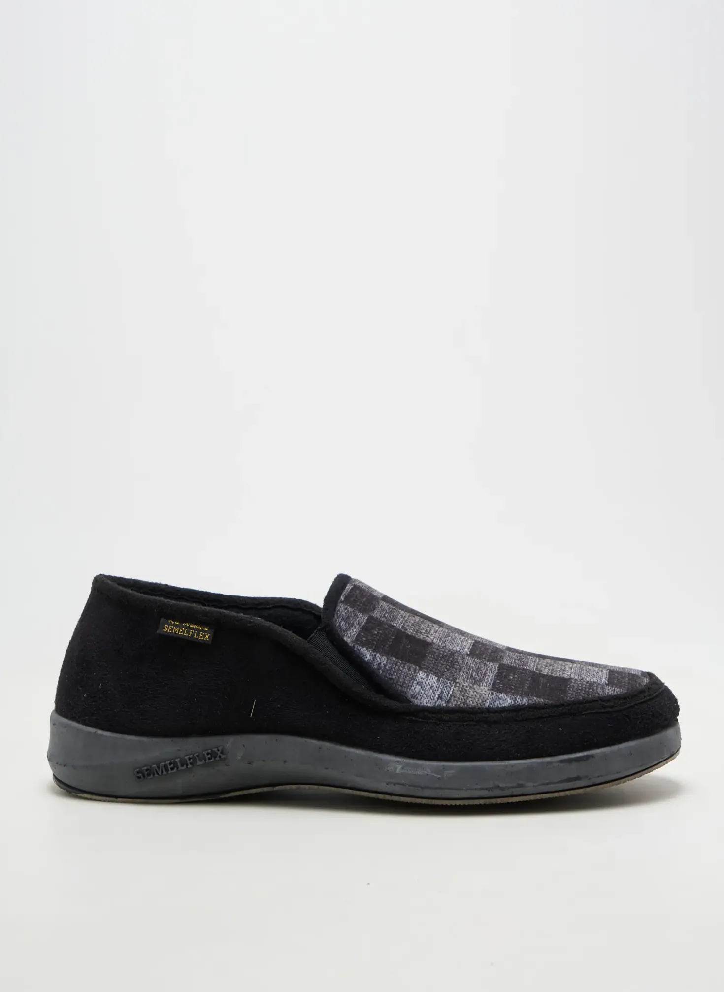 Chaussons/pantoufles Semelflex Noir Bout Rond