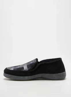 Chaussons/pantoufles Semelflex Noir Bout Rond