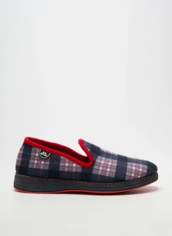 Chaussons/pantoufles Semelflex Bleu Bout Rond