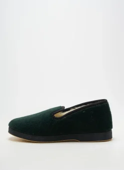 Chaussons/pantoufles Semelflex Vert Bout Rond