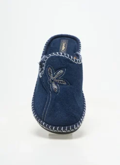 Chaussons/pantoufles Semelflex Bleu Talon De 4 À 6cm