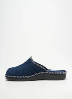 Chaussons/pantoufles Semelflex Bleu Bout Rond