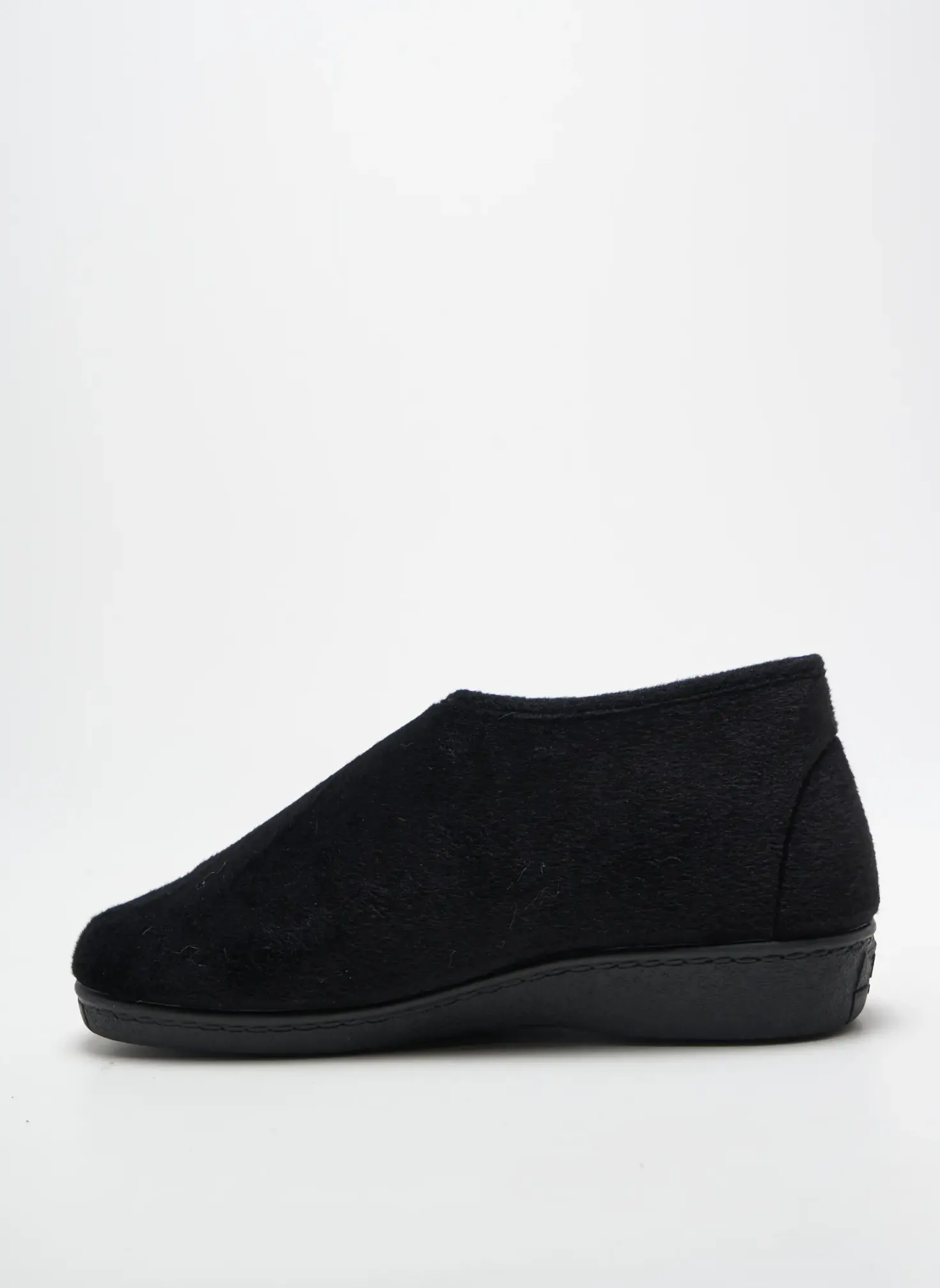 Chaussons/pantoufles Soir Et Matin Noir Talon Plat Jusqu'à 3cm