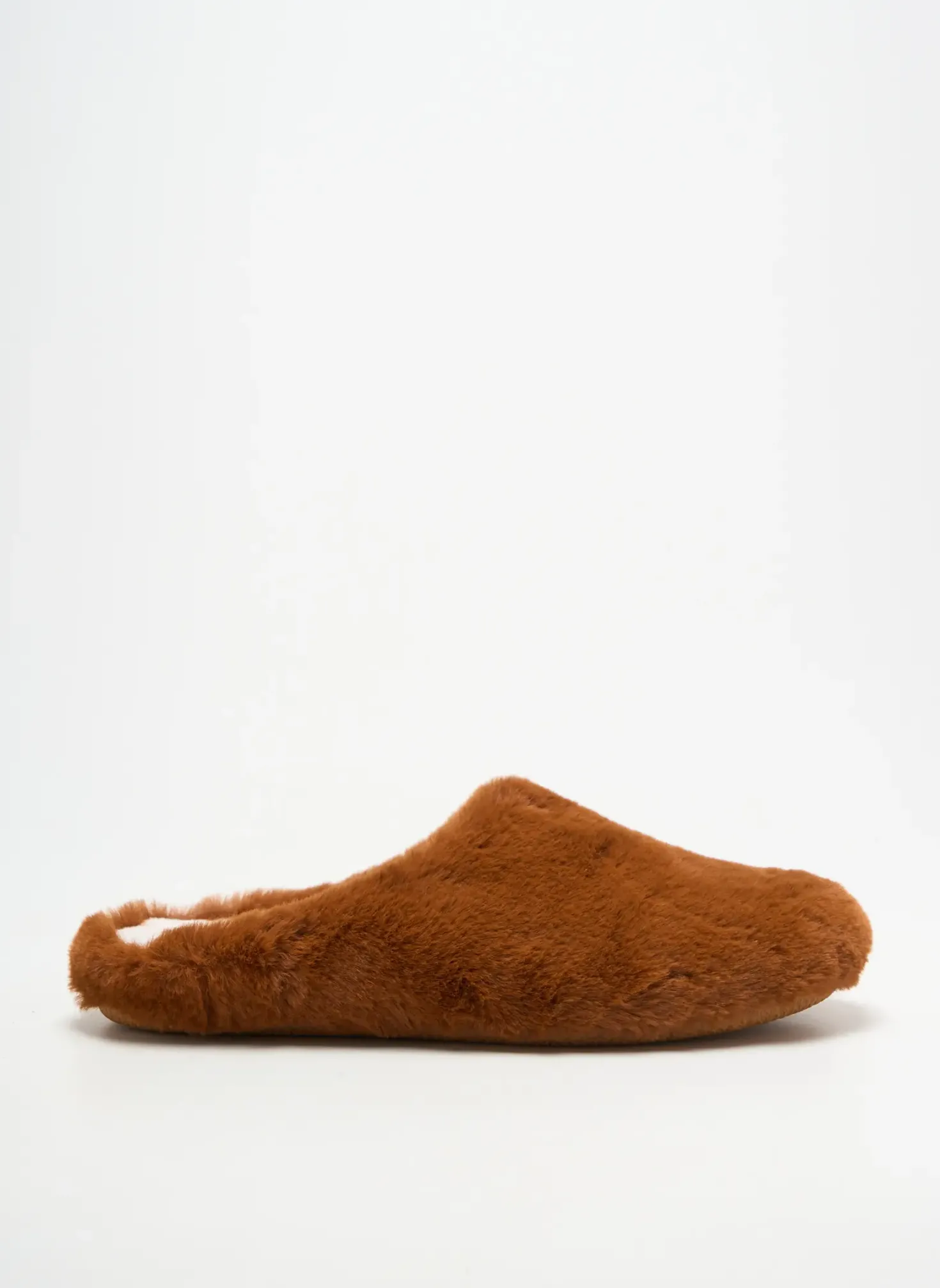 Chaussons/pantoufles Soir Et Matin Marron Talon Plat Jusqu'à 3cm