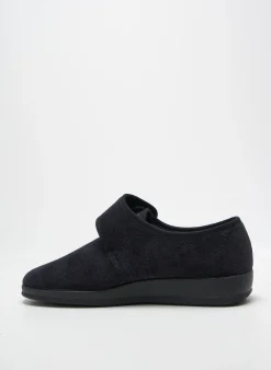 Chaussons/pantoufles Soir Et Matin Noir Bout Rond