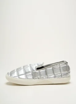 Chaussons/pantoufles Souts Argent Bout Rond