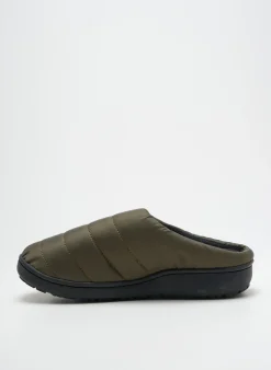 Chaussons/pantoufles Subu Vert Bout Rond