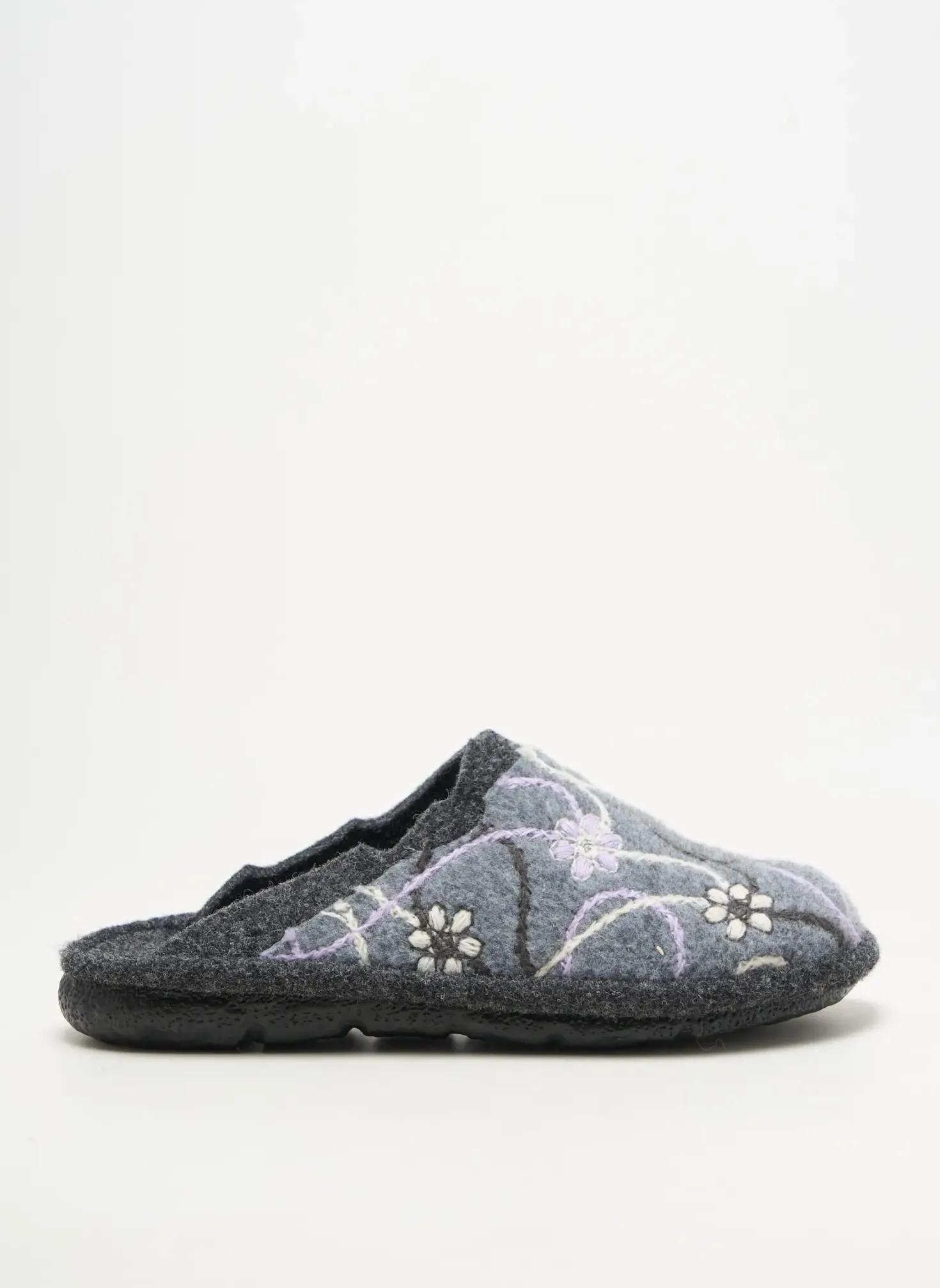 Chaussons/pantoufles Westland Gris Talon Plat Jusqu'à 3cm