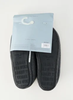 Chaussons/pantoufles Ysabel Mora Gris Bout Rond