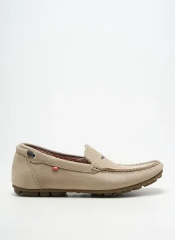 Chaussures Bâteau Fluchos Beige Bout Rond