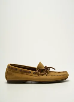 Chaussures Bâteau Fluchos Marron Bout Carré