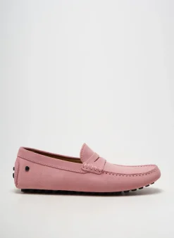 Chaussures Bâteau Les Mocassins Tropeziens Rose Bout Rond