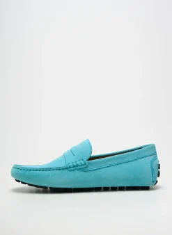 Chaussures Bâteau Les Mocassins Tropeziens Bleu Bout Rond