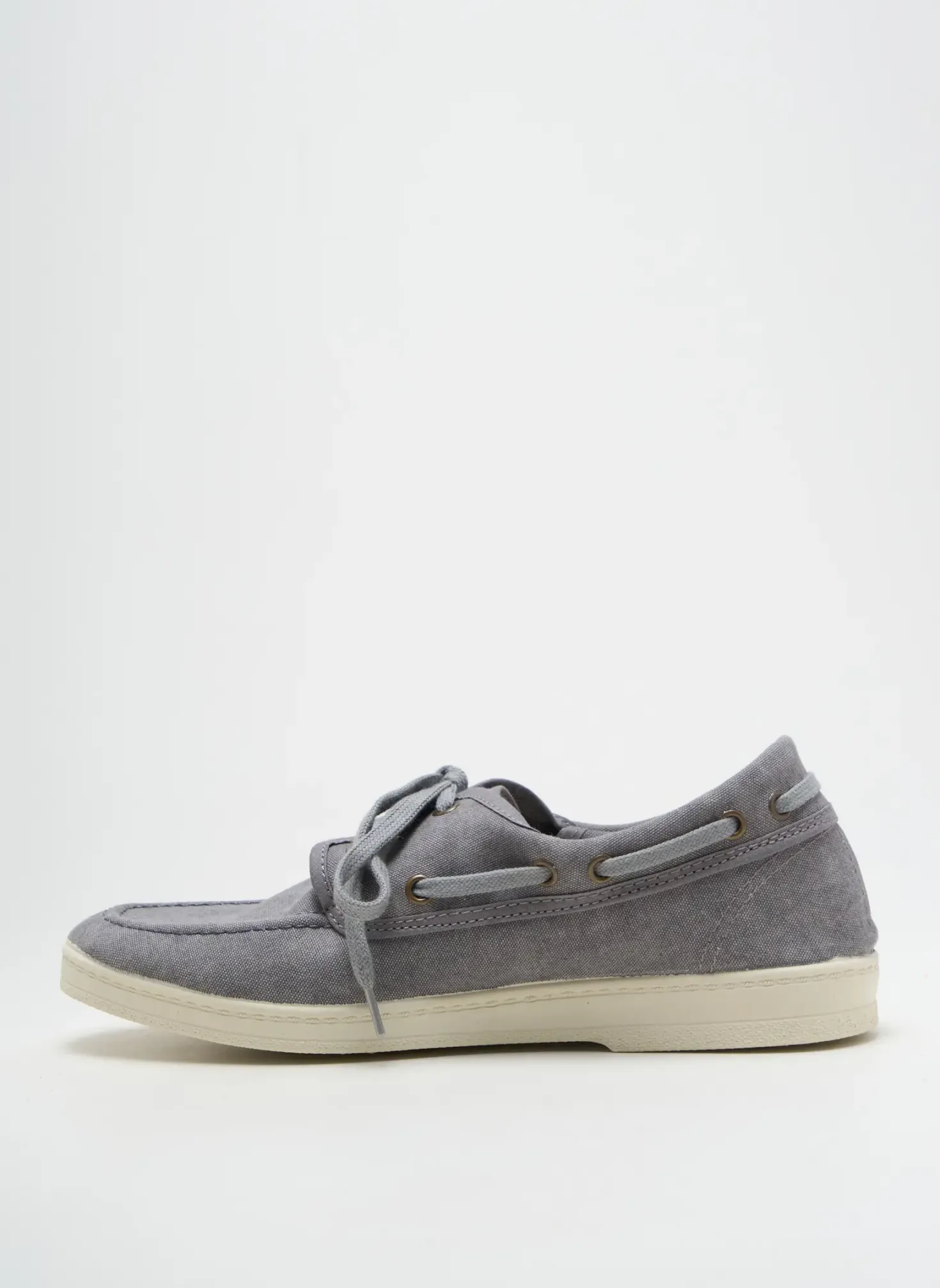 Chaussures Bâteau Soir Et Matin Gris Bout Rond