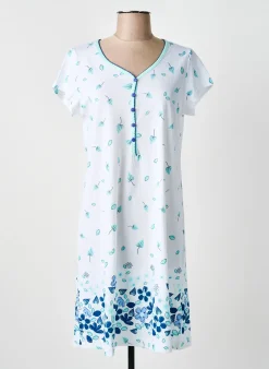 Chemise De Nuit Arabesco Bleu