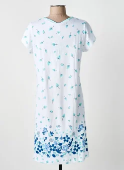 Chemise De Nuit Arabesco Bleu