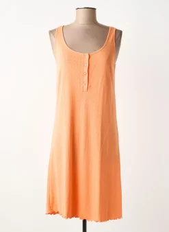 Chemise De Nuit Barandi Orange