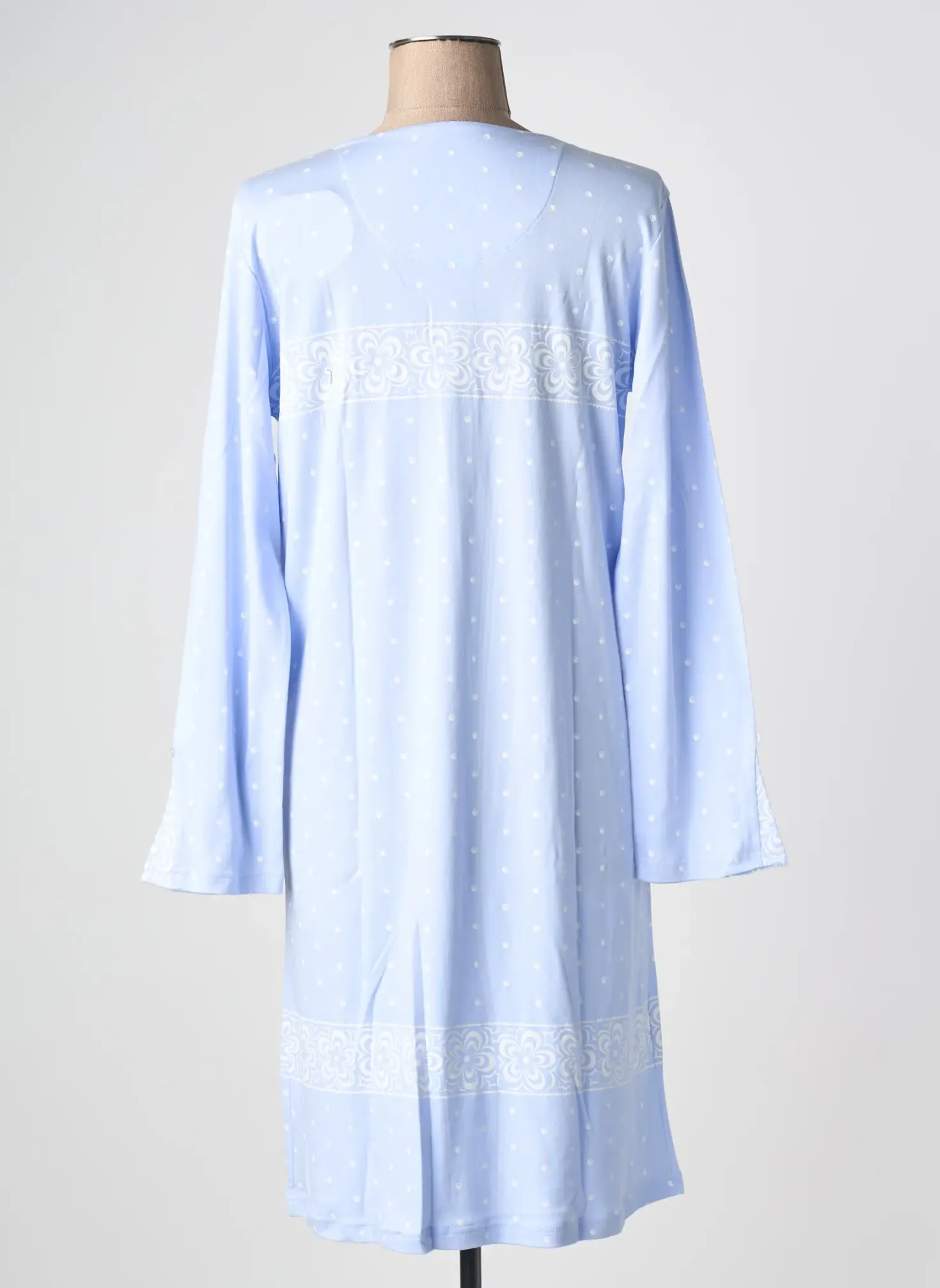 Chemise De Nuit Canat Bleu