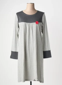 Chemise De Nuit Canat Gris