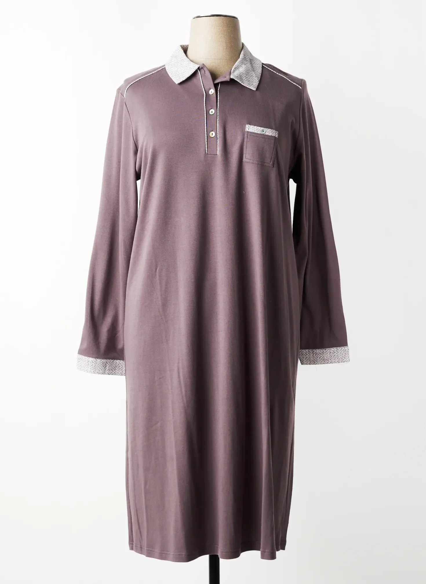 Chemise De Nuit Canat Violet